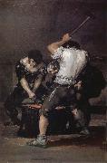 Francisco Goya The Forge oil on canvas